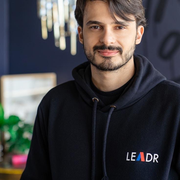 Omar Singh, Client Relations Director, discussing corporate gifting strategy with business clients